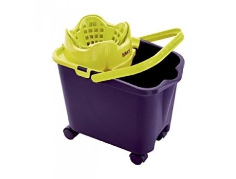 Cubo escurridor auto 14 l morado/lima 336/11