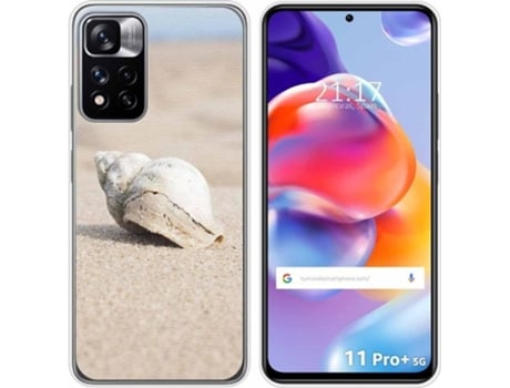 Carcasa para Xiaomi Redmi Note 11 Pro+ Plus 5G TUMUNDOSMARTPHONE Dibujos Concha Multicolor