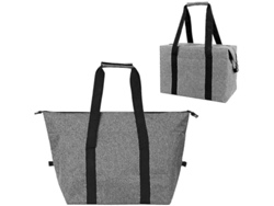 Bolsa plegable isotérmica grande, bolsa isotérmica de 20 L, cesta de la compra plegable, bolsa plegable grande en GOKOCO (gris)