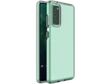 Carcasa Samsung Galaxy A72 LMOBILE Silicona 09 Verde