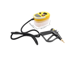 Limpiador a vapor, 2500 W de potencia, sistema de 6 velocidades ajustables, amarillo, 220 V, UE