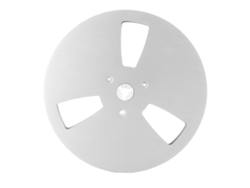 Rollo De Cinta Vacío De Aleación De Aluminio De 7 Pulgadas Y 1/4 De Pulgada Con 3 Agujeros Para Teac