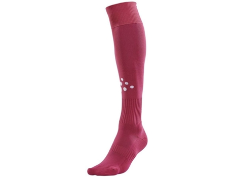 Calcetines para Hombre CRAFT Squad Solid Rosa para Fútbol (EU 40 - 42)