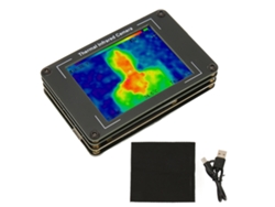 Cámara térmica infrarroja (pantalla LCD de 3,4 pulgadas, batería recargable de 1800 mAh)