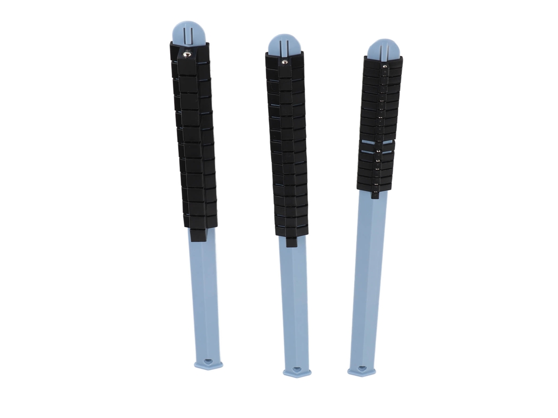 Soporte De Plástico Multiusos Para Llaves De Vaso Con Abrazaderas Para Armario De Herramientas, 3 Piezas, 1/2", 3/8", 1/4".