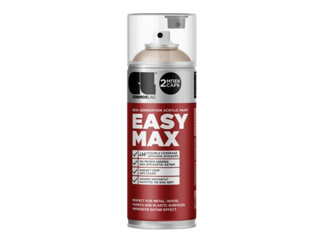 Spray Easy Max Acrylic Satinado Pastel Cosmos Lac 400 Ml (Beige Pastel 871)