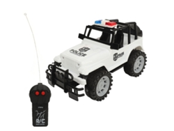 Coche Teledirigido Todoterreno De 27 Mhz Y 2 Canales, Resistente A Golpes, Color Blanco.