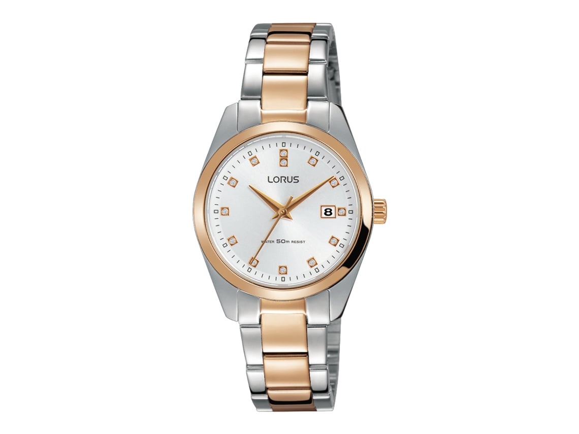 Reloj Mujer Lorus Woman 28,00 Mm Pulsera De Acero Color De La