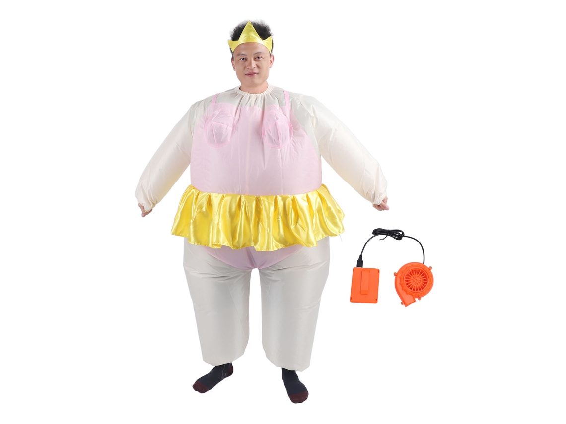 Divertido disfraz inflable para fiestas