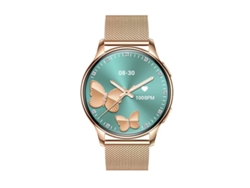 Reloj inteligente para mujer con pantalla de 1,27 pulgadas, funciones de teléfono, más de 150 modos deportivos, monitor de frecuencia cardíaca y sueño de Bestvite.