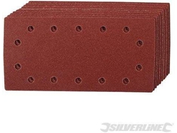 Conjunto de Hojas de Lija SILVERLINE 538991 - 10 piezas