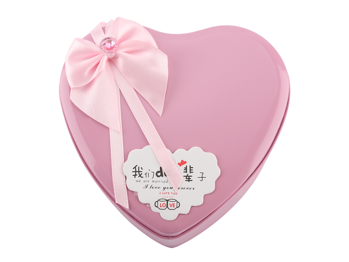 Caja de regalo con forma de corazón de rosa de jabón artificial para el Día de la Madre o el Cumpleaños.
