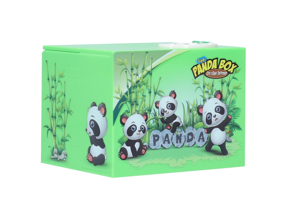 Bonita Hucha Eléctrica Con Forma De Panda Que Roba Monedas, Diseño De Animal, Para Niños, Caja De Ahorros
