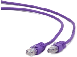 Cable de Red GEMBIRD (RJ45 - 1 m - Morado)