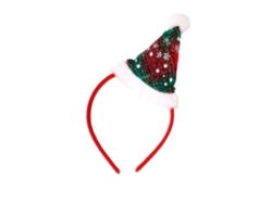 Tiara navideña con cuernos, brillante accesorio navideño, ideal para fiestas, cosplay y uso diario Aeuzwr (Estilo 41)