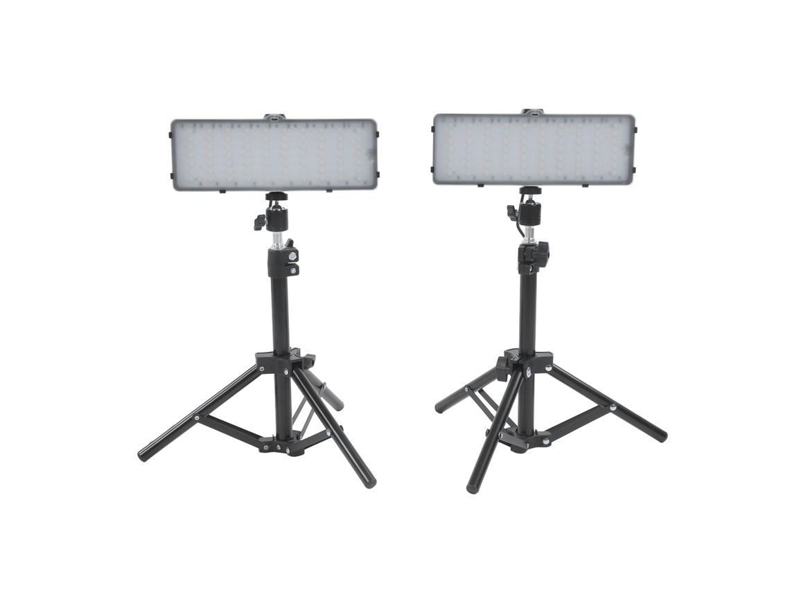 Luz Led De Preenchimento Rgb Ajustável Com Tripé Para Estúdio Fotografia Vídeo Usb 5v 2a