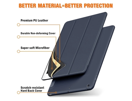 Kit De Cubierta Completa De Vidrio Templado 5D De Protección Anti-Impacto De Cuero De Primera Calidad Para TCL TAB 10S 5G - Negro PHONECARE