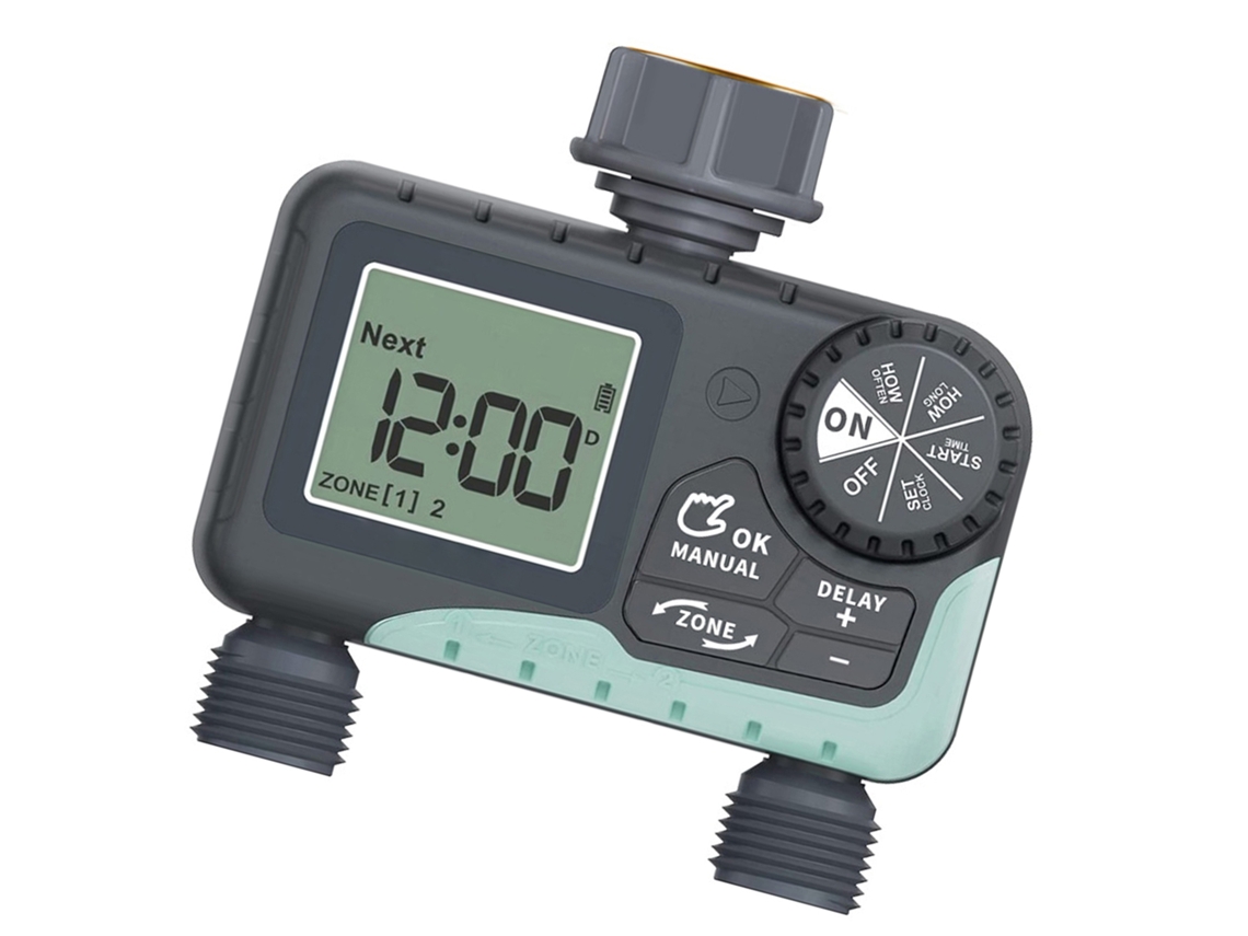 Controlador De Riego Inteligente Con Pantalla Lcd Bidireccional Para Ahorrar Agua En Jardines.