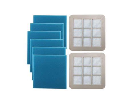 Filtro HEPA con algodón para Philips FC5225 FC5226 FC5228 FC5822 FC5823 FC5826 FC5828 FC5830 piezas de repuesto para aspiradora