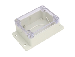 Caja de conexiones para proyectos eléctricos en plástico ABS, a prueba de polvo, IP65, 155 mm x 90 55 CHABERLU