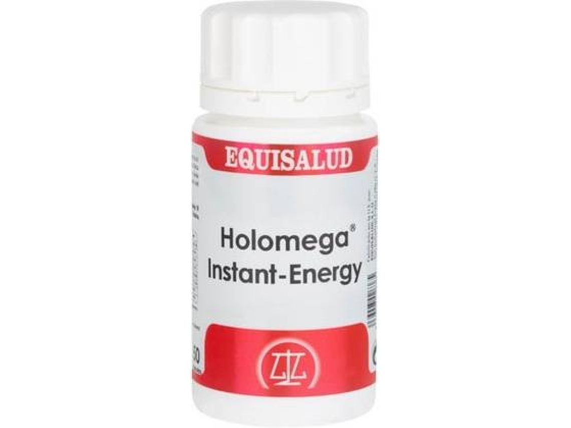 Complemento Alimentar EQUISALUD Holomega De Energia Instantânea (50 cápsulas)