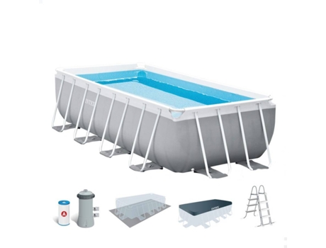 Piscina Tubular INTEX 26792 (com Bomba - 10874 L - 244x107cm)
