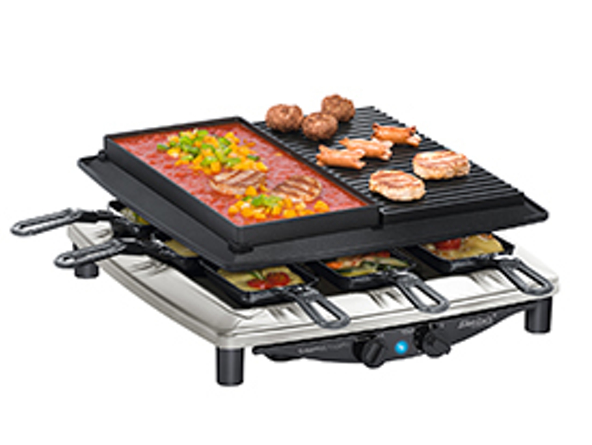 Raclette STEBA RC 4 Plus Deluxe Chrome
