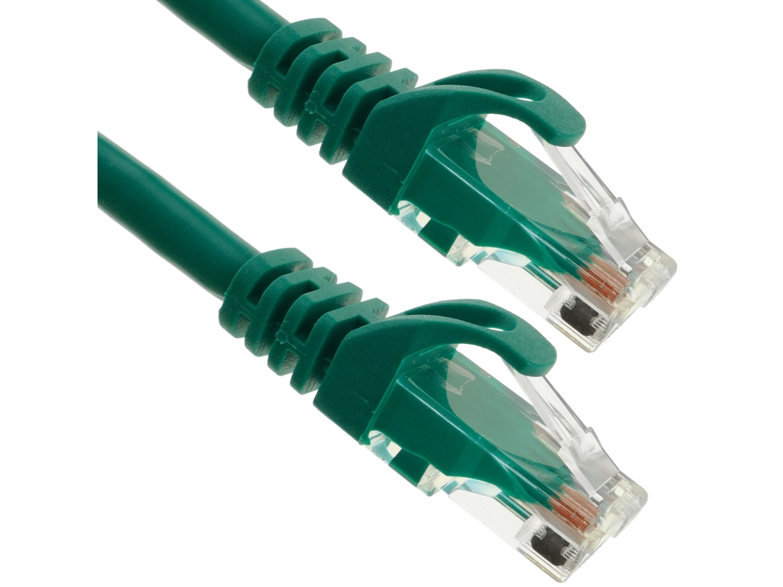 Cable de Rede Ethernet BEMATIK Lan Utp Rj45 Cat.6A Verde 2 M
