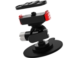 Ventosa Magnética De Liberación Rápida Para Cámaras De Acción. Base Universal Ajustable De 360°.