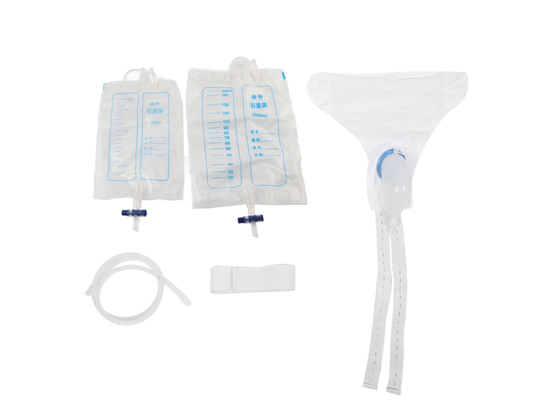 KOFIHETY Bolsa urinaria reutilizable para incontinencia urinaria en hombres mayores, colector de orina portátil