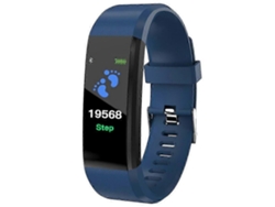 Reloj inteligente 115plus con Bluetooth, pulsera deportiva, podómetro de frecuencia cardíaca, bicicleta eléctrica