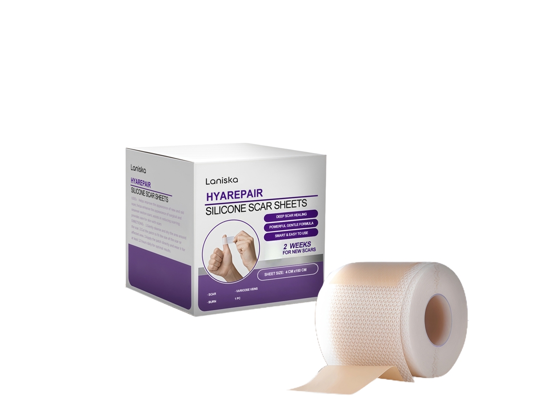 Tratamiento localizado de silicona de cuidado suave: cómodo y saludable para la piel.