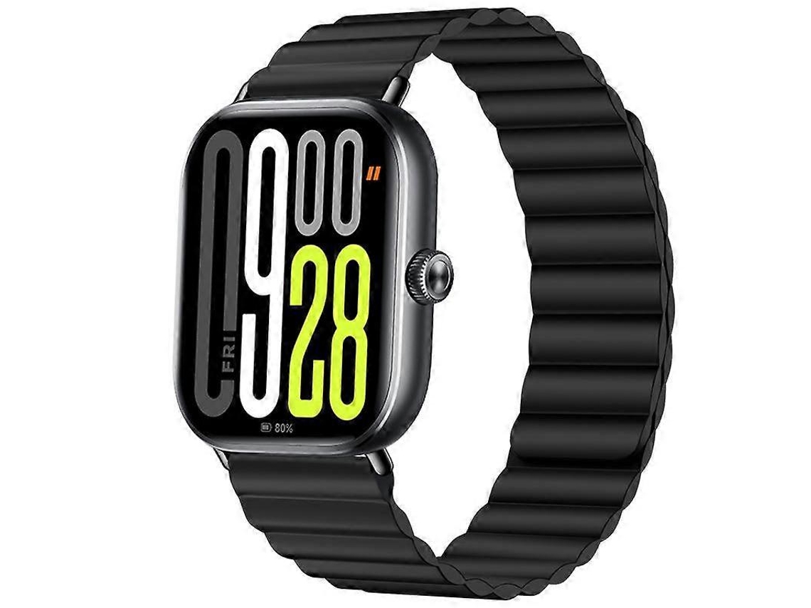 Pulsera de silicona suave con cierre magnético para Redmi Watch 6/5 / Xiaomi Smart Band 9 Pro