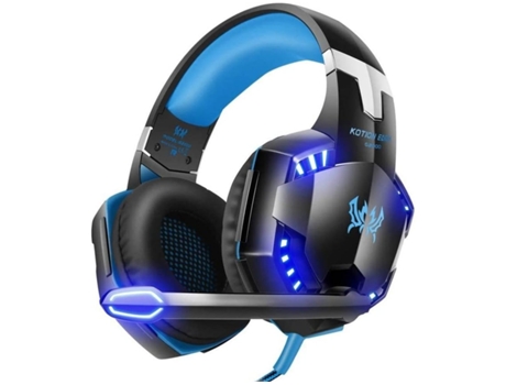 Auriculares Gaming ENZONS Para PC con cable y micrófono con cancelación de ruido, controlador de volumen de sonido envolvente, luces Led compatibles
