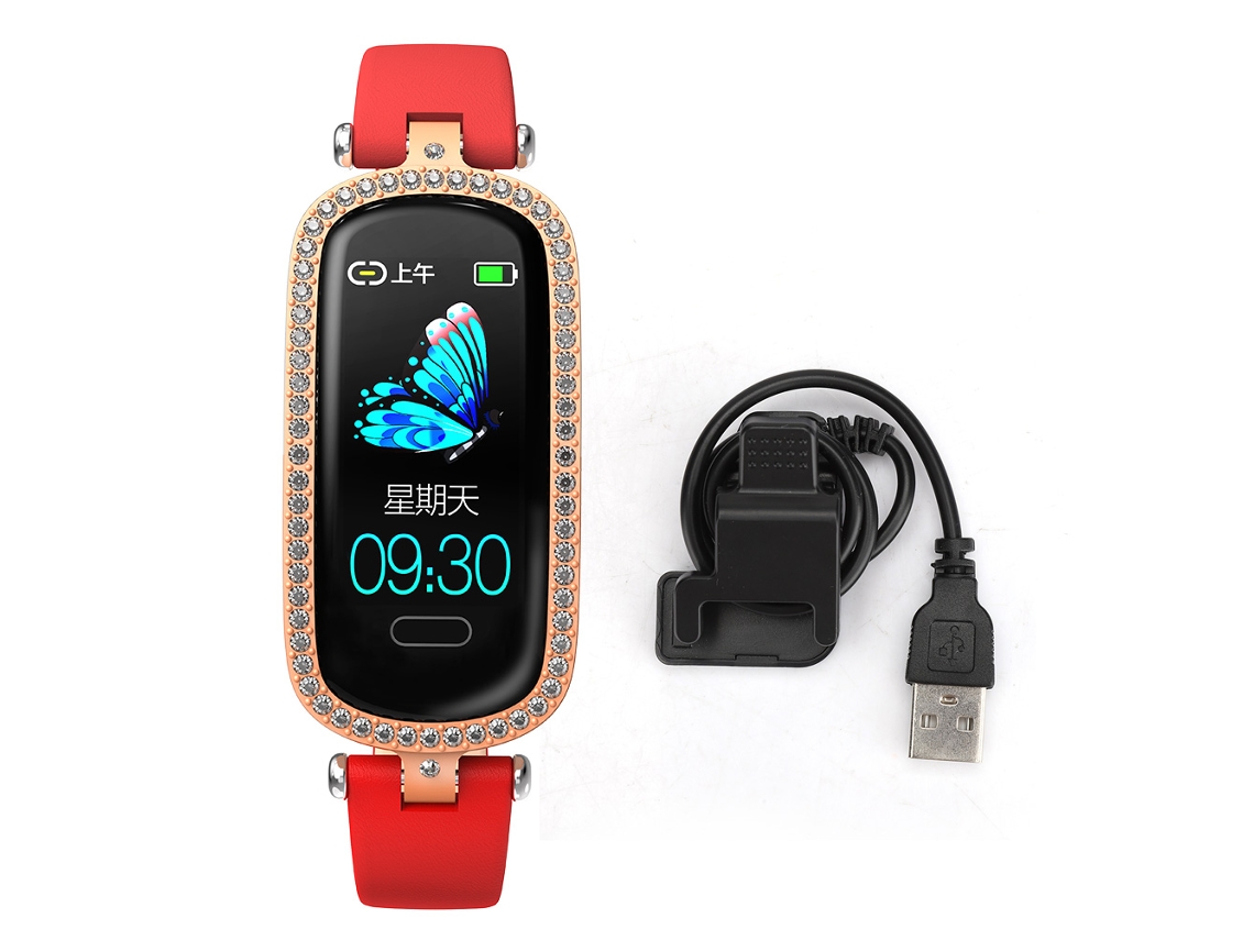 Pulsera Inteligente Deportiva Con Monitor De Frecuencia Cardíaca Y Ciclo Menstrual Para Mujeres Y Hombres, Todo En Chino