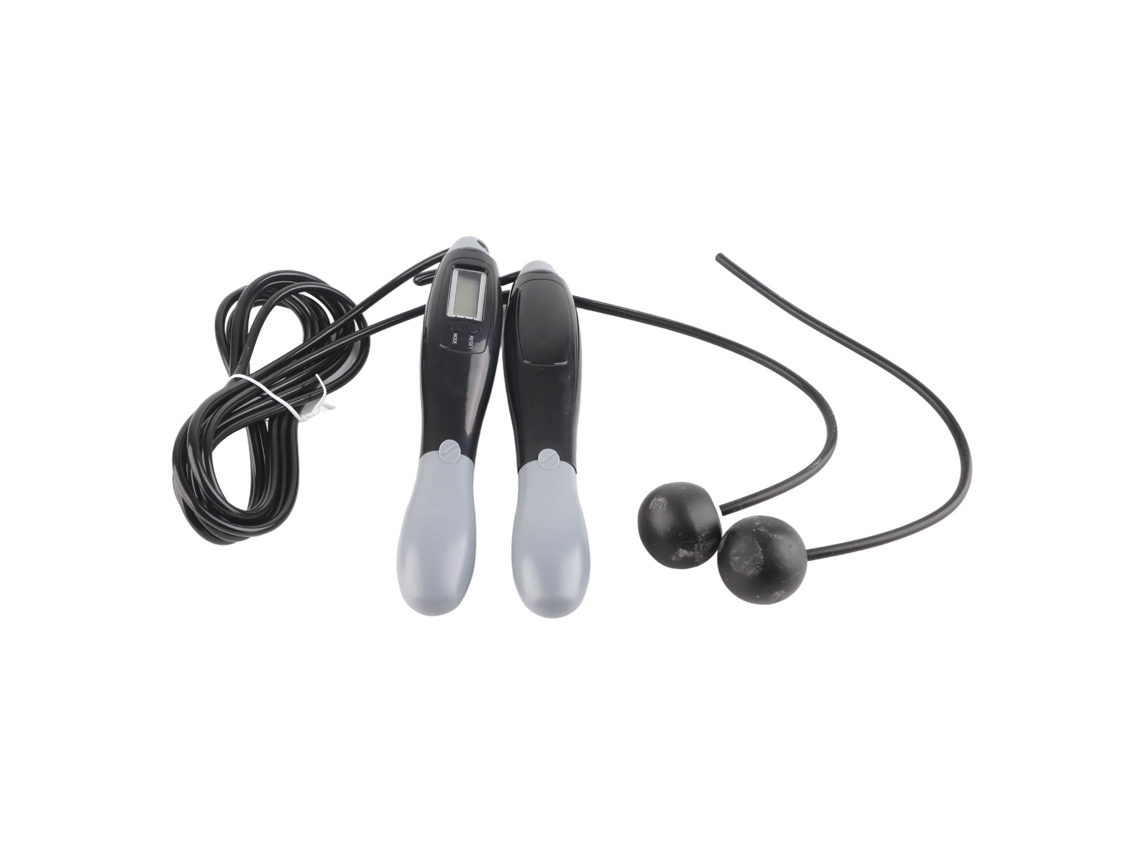 Cuerda Para Saltar Digital Inalámbrica Con Contador Electrónico Para Fitness Y Deportes - Gris