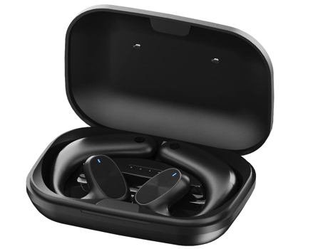 Auriculares de oído abierto Auriculares inalámbricos Bluetooth para correr con ganchos para las orejas Auriculares de conducción de aire Auriculare...