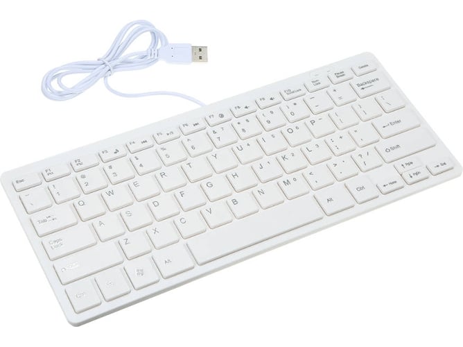 Teclado Tablet ANSELF C6395W (Blanco - USB)