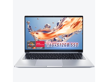 Laptop NINKEAR A15 AMD Ryzen 5 5500U Pantalla FHD IPS de 15.6 pulgadas 16GB DDR4 512GB PCIe SSD Teclado retroiluminado Windows 11