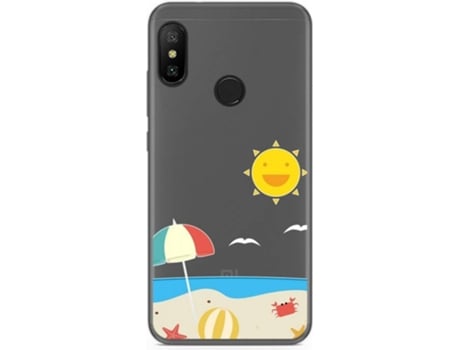 Carcasa Xiaomi Mi A2 Lite TUMUNDOSMARTPHONE Playa Multicolor