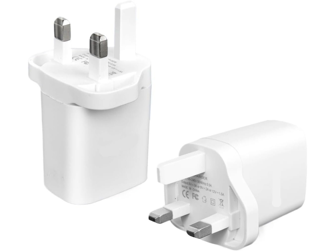 Adaptador Usb Qc 3.0 De Carga Rápida, Cargador De Pared Compatible Con Múltiples