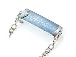 Cordón Para Teléfono (cordón Cruzado) Ande Online Plateado En Plata Cordón Azul Far Peak Hebilla Metálica Universal Para Teléfono