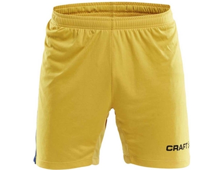 Pantalones para Hombre CRAFT Progress Contrast Wb Amarillo para Fútbol (M)