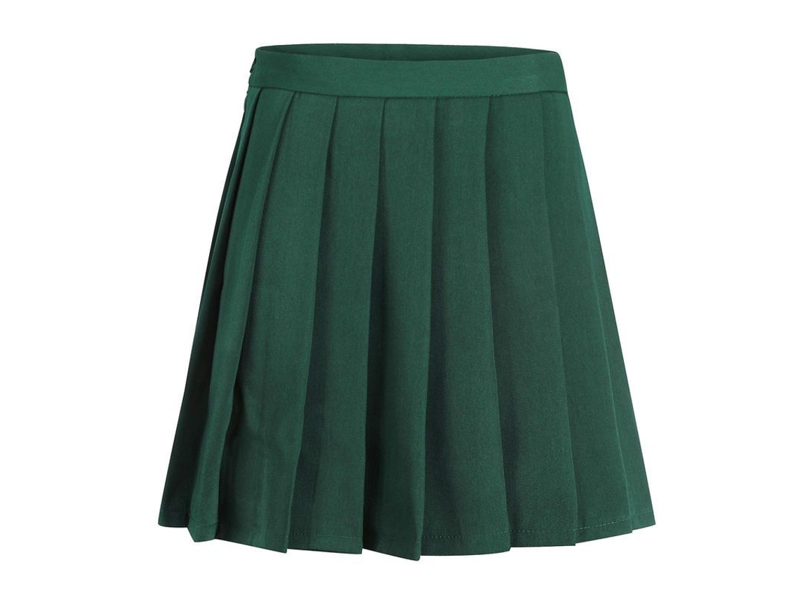 2026-falda De Tenis Plisada Para Niñas Mystdiy Talla Xs-3xl Tejido Poliéster-algodón Sin Elástico Corta Corto Estampado Liso