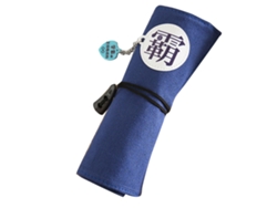 Estuche de lona plegable de gran capacidad Chennnls, organizador de papelería con forro.