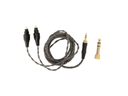 Cabo De Substituição Para Fones Sennheiser Hd650 Hd600 Hd660s Com Plug 3.5mm E Adaptador 6.35mm