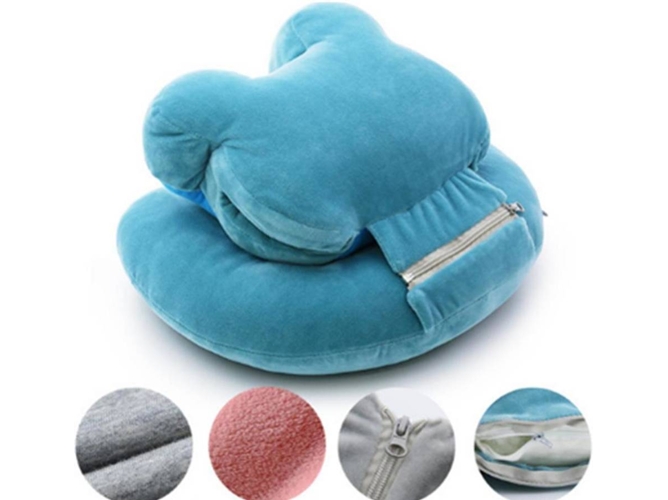 Almohada Portátil WJS Office Lunch Break-Green