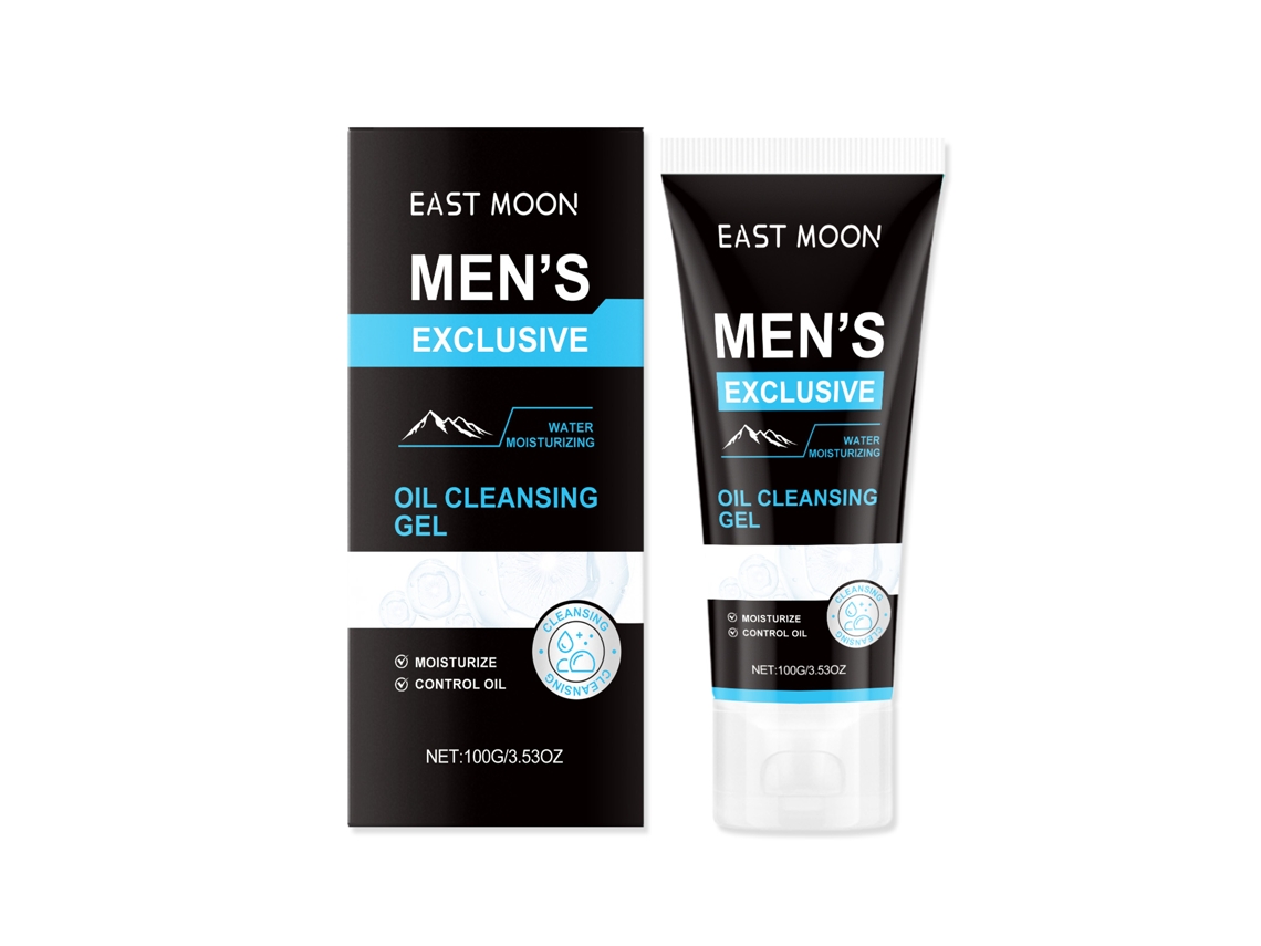 Gel limpiador para el control de la grasa para hombres