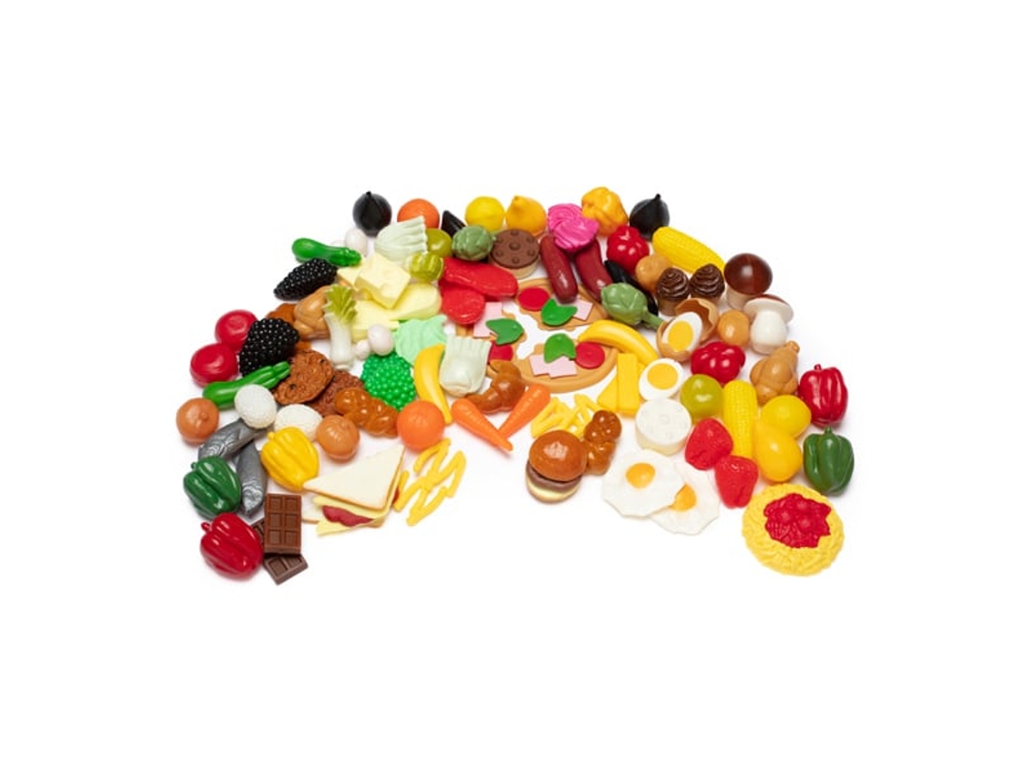 Juego de comida Eduplay Toys - Set educativo de 114 piezas para niños