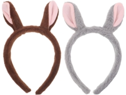 Diademax Oreilles De Cheval En Peluche 2pcs Ligeros Y Suave Pour Cosplay Fêtes Halloween Noël Nouvel